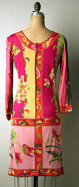 Ensemble, Emilio Pucci (Italian, Florence 1914–1992), silk, leather, Italian