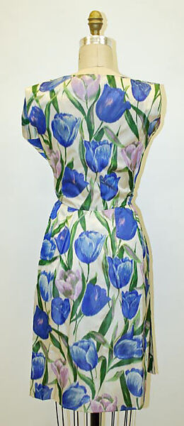 Cocktail ensemble, Madame Grès (Germaine Émilie Krebs) (French, Paris 1903–1993 Var region), silk, French