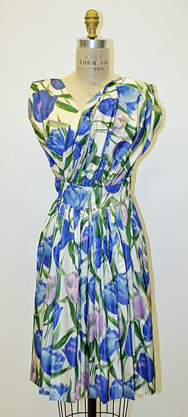 Cocktail ensemble, Madame Grès (Germaine Émilie Krebs) (French, Paris 1903–1993 Var region), silk, French 