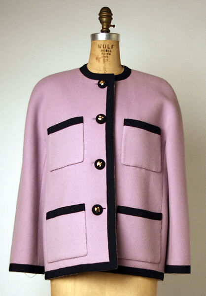 Jacket, House of Chanel (French, founded 1910), wool, French 