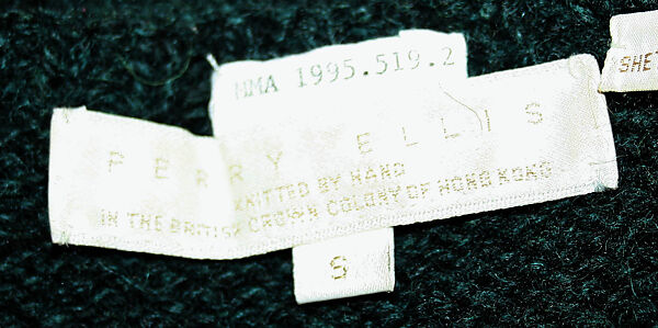Sweater, Perry Ellis Sportswear Inc. (American, founded 1978), wool, American