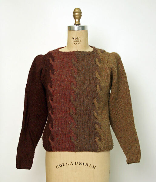 Sweater, Perry Ellis Sportswear Inc. (American, founded 1978), wool, American 