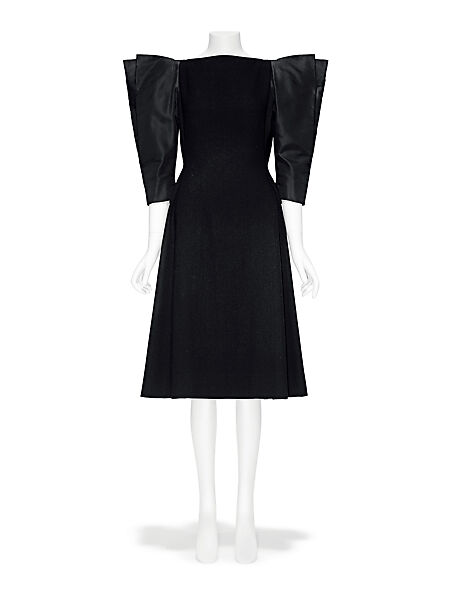 Dress, Pauline Trigère (American, born France, Paris 1908–2002 New York), wool, American