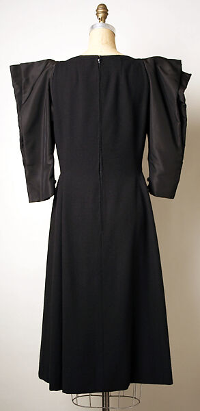 Dress, Pauline Trigère (American, born France, Paris 1908–2002 New York), wool, American