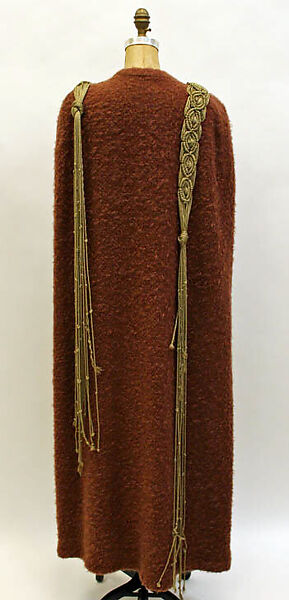 Cape, Mary McFadden (American, born New York 1938–2024 Southampton, New York), wool, American