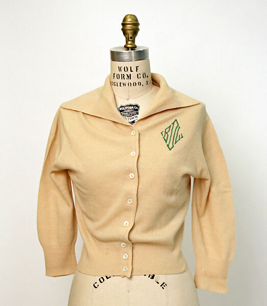 Sweater, Bernhard Altmann (American, founded 1943), cashmere, American 