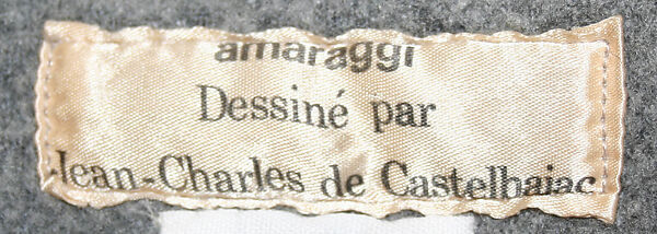 Sweater, Jean-Charles de Castelbajac (French, born Casablanca, Morocco, 1949), wool, French