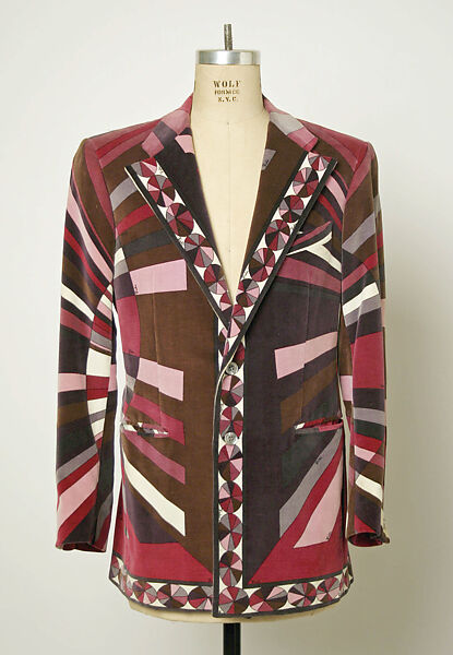 Jacket, Emilio Pucci (Italian, Florence 1914–1992), [no medium available], Italian 