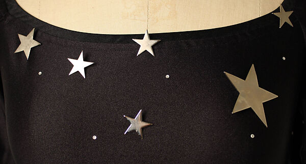 Evening dress, Patrick Kelly (American, Vicksburg, Mississippi 1954–1990 Paris), synthetic fiber, metal, French