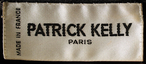 Evening dress, Patrick Kelly (American, Vicksburg, Mississippi 1954–1990 Paris), synthetic fiber, metal, French