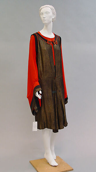 Ensemble, Paul Poiret (French, Paris 1879–1944 Paris), silk, French