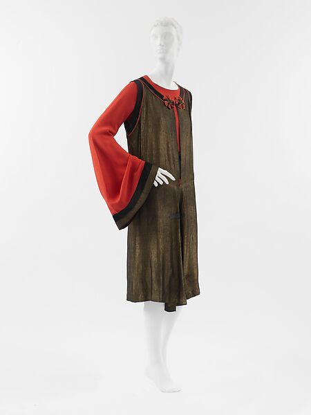 Ensemble, Paul Poiret (French, Paris 1879–1944 Paris), silk, French 