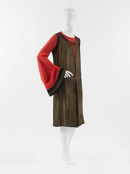 Ensemble, Paul Poiret (French, Paris 1879–1944 Paris), silk, French
