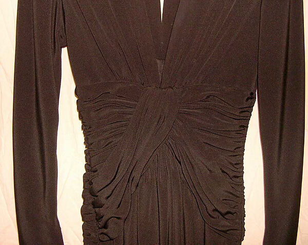 Cocktail dress, Yves Saint Laurent (French, founded 1961), silk, French