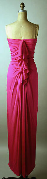 Evening dress, Yves Saint Laurent (French, founded 1961), silk, French
