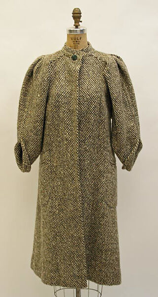 Coat, Madame Grès (Germaine Émilie Krebs) (French, Paris 1903–1993 Var region), wool, French 