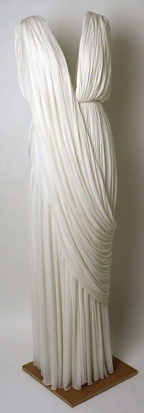 Evening dress, Madame Grès (Germaine Émilie Krebs) (French, Paris 1903–1993 Var region), silk, French