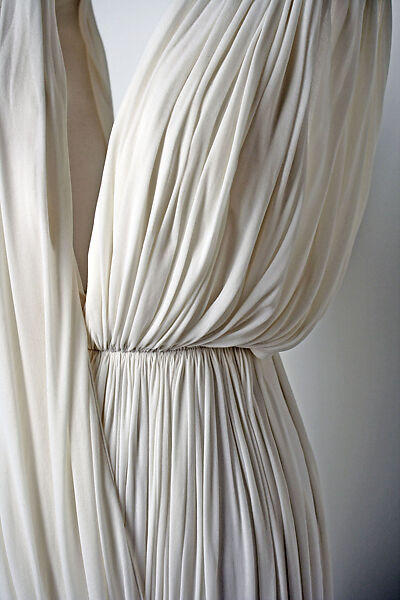 Evening dress, Madame Grès (Germaine Émilie Krebs) (French, Paris 1903–1993 Var region), silk, French