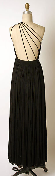 Evening dress, Madame Grès (Germaine Émilie Krebs) (French, Paris 1903–1993 Var region), silk, French