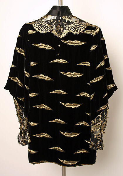 Evening dress, Emanuel Ungaro (French, 1933–2019), silk, synthetic fiber, metallic thread, French