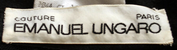 Evening dress, Emanuel Ungaro (French, 1933–2019), silk, synthetic fiber, metallic thread, French