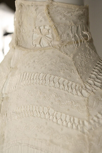 Dress, cotton, American