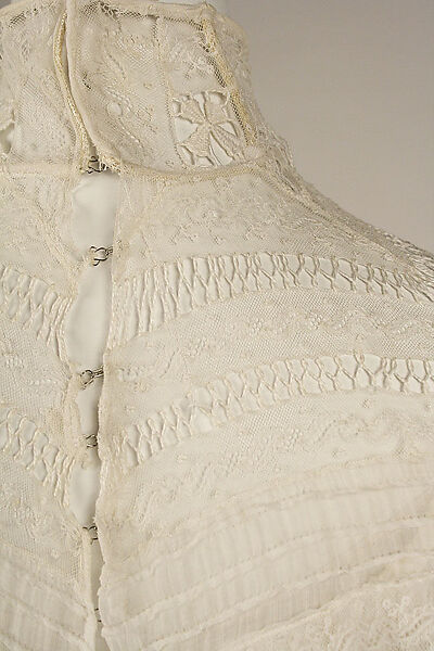 Dress, cotton, American