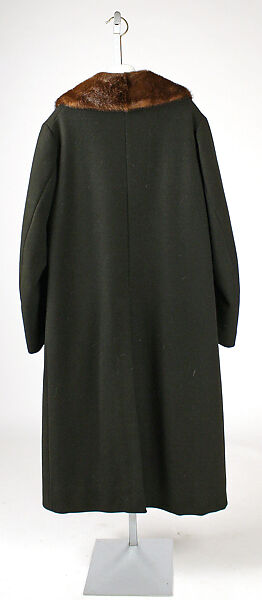 Coat, wool, fur, American