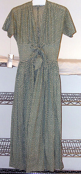 Dress, Claire McCardell (American, 1905–1958), cotton, American