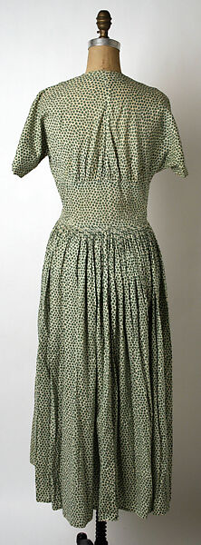 Dress, Claire McCardell (American, 1905–1958), cotton, American