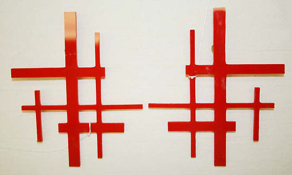 Evening dress, Francesco Maria Bandini (Italian), synthetic fiber, plastic, Italian