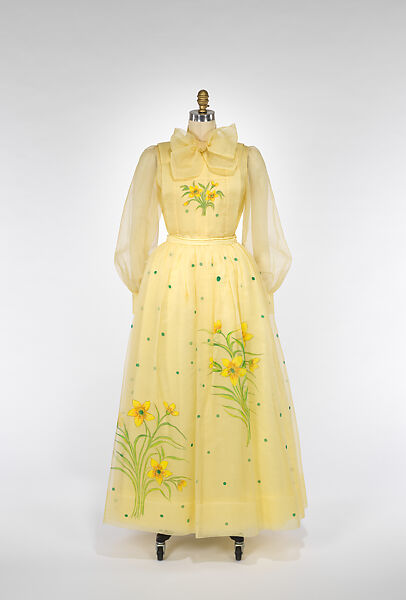 Evening ensemble, Adolfo (American, born Cuba, Cárdenas 1923–2021 New York), silk, American 