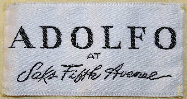 Evening ensemble, Adolfo (American, born Cuba, Cárdenas 1923–2021 New York), silk, American