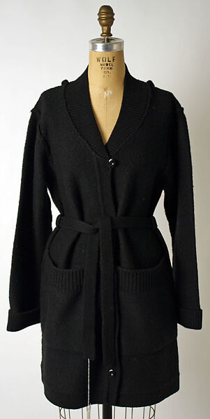 Jacket, Sonia Rykiel (French, Neuilly 1930–2016 Paris), wool, French 