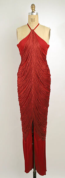 Evening dress, Bill Blass Ltd. (American, founded 1970), Lycra, spandex, American 