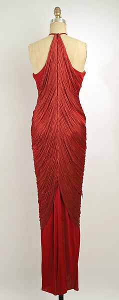 Evening dress, Bill Blass Ltd. (American, founded 1970), Lycra, spandex, American