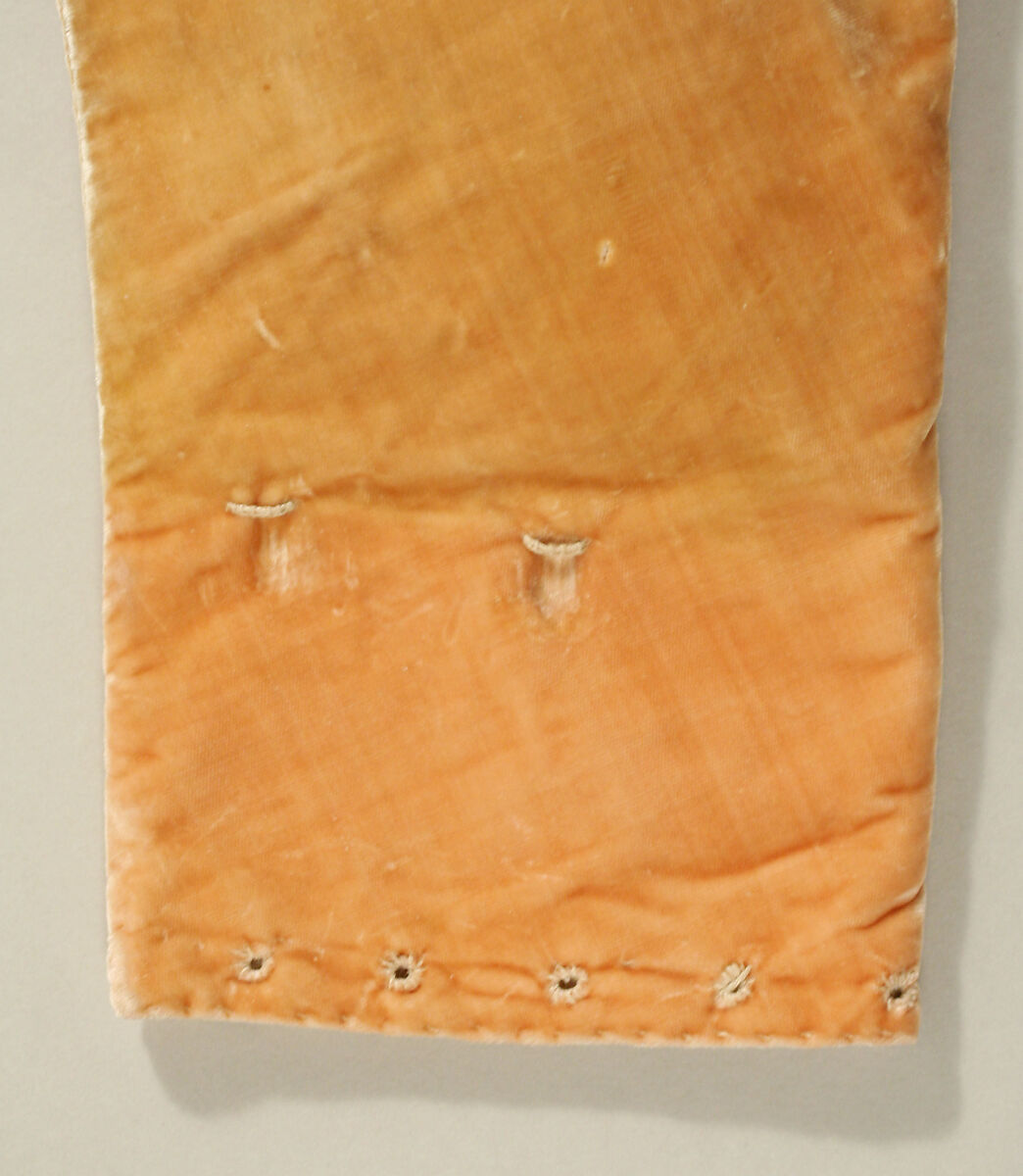 Ensemble, silk, metal, French