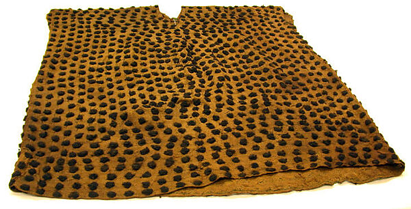 Man's Ceremonial Garment, Sisal, human hair, Bamileke peoples