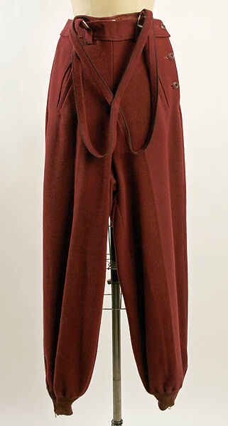 Skating ensemble, wool, American