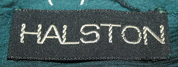 Evening dress, Halston (American, Des Moines, Iowa 1932–1990 San Francisco, California), silk, American