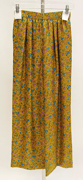 Evening ensemble, House of Givenchy (French, founded 1952), silk, French