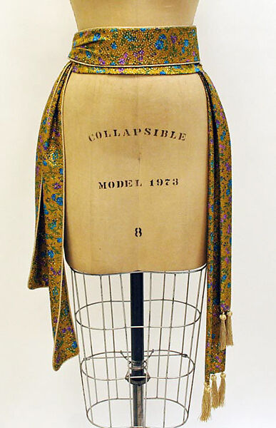 Evening ensemble, House of Givenchy (French, founded 1952), silk, French