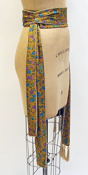 Evening ensemble, House of Givenchy (French, founded 1952), silk, French