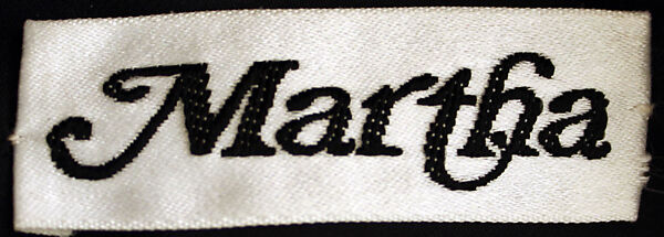 Evening ensemble, Martha, silk, American