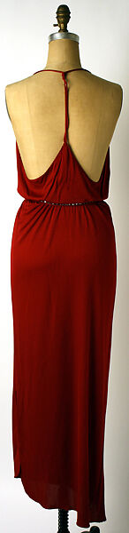 Evening dress, Stephen Burrows (American, born 1943), synthetic fiber, American