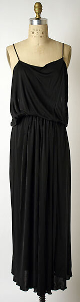 Evening dress, Stephen Burrows (American, born 1943), synthetic fiber, American 