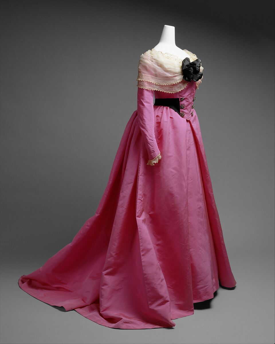 Fancy dress costume, House of Worth (French, 1858–1956), silk, French 