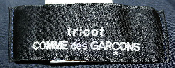 Dress, Comme des Garçons (Japanese, founded 1969), rayon, Japanese