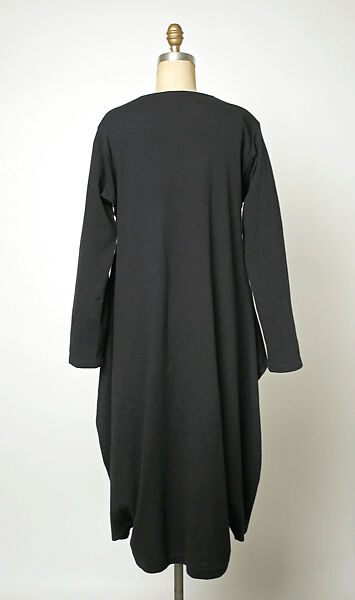Dress, Comme des Garçons (Japanese, founded 1969), wool, nylon, Japanese