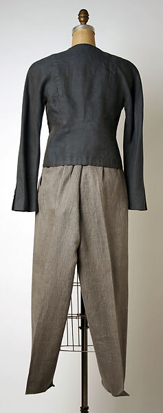 Suit, Giorgio Armani (Italian, founded 1974), linen, Italian